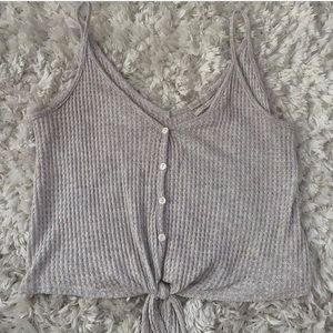 UO multicolor button up tank